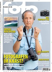 Titelbild der Ausgabe 70/2018 von fotoMAGAZIN. Diese Zeitschrift und viele weitere Audiomagazine, Filmmagazine und Fotozeitschriften als Abo oder epaper bei United Kiosk online kaufen.