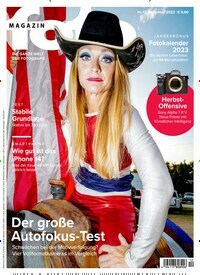 Titelbild der Ausgabe 120/2022 von fotoMAGAZIN. Diese Zeitschrift und viele weitere Audiomagazine, Filmmagazine und Fotozeitschriften als Abo oder epaper bei United Kiosk online kaufen.