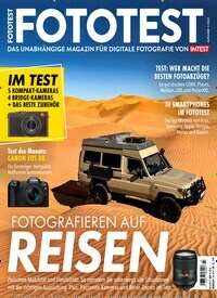 Titelbild der Ausgabe 3/2023 von Fototest. Diese Zeitschrift und viele weitere Audiomagazine, Filmmagazine und Fotozeitschriften als Abo oder epaper bei United Kiosk online kaufen.
