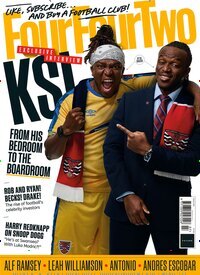 Titelbild der Ausgabe 393/2026 von Four Four Two. Diese Zeitschrift und viele weitere Sportmagazine als Abo oder epaper bei United Kiosk online kaufen.