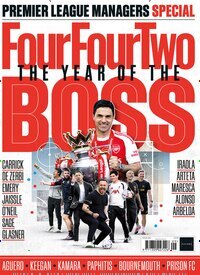 Titelbild der Ausgabe 395/2026 von Four Four Two. Diese Zeitschrift und viele weitere Sportmagazine als Abo oder epaper bei United Kiosk online kaufen.