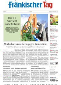 Titelbild der Ausgabe 78/2026 von Fränkischer Tag Bamberg. Diese Zeitschrift und viele weitere Zeitungsabos als Abo oder epaper bei United Kiosk online kaufen.