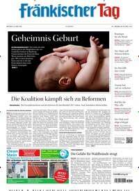 Titelbild der Ausgabe 98/2026 von Fränkischer Tag Bamberg. Diese Zeitschrift und viele weitere Zeitungsabos als Abo oder epaper bei United Kiosk online kaufen.