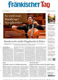 Titelbild der Ausgabe 211/2025 von Fränkischer Tag Bamberg. Diese Zeitschrift und viele weitere Zeitungsabos als Abo oder epaper bei United Kiosk online kaufen.