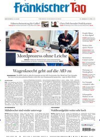 Titelbild der Ausgabe 152/2025 von Fränkischer Tag Forchheim. Diese Zeitschrift und viele weitere Zeitungsabos als Abo oder epaper bei United Kiosk online kaufen.