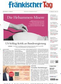 Titelbild der Ausgabe 3/2026 von Fränkischer Tag Höchstadt und Herzogenaurach. Diese Zeitschrift und viele weitere Zeitungsabos als Abo oder epaper bei United Kiosk online kaufen.