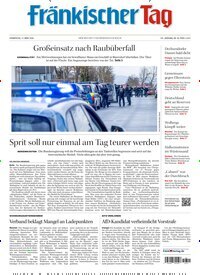 Titelbild der Ausgabe 59/2026 von Fränkischer Tag Höchstadt und Herzogenaurach. Diese Zeitschrift und viele weitere Zeitungsabos als Abo oder epaper bei United Kiosk online kaufen.