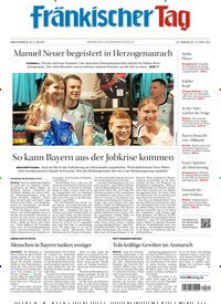 Titelbild der Ausgabe 122/2026 von Fränkischer Tag Höchstadt und Herzogenaurach. Diese Zeitschrift und viele weitere Zeitungsabos als Abo oder epaper bei United Kiosk online kaufen.