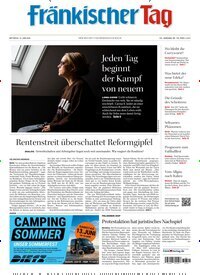 Titelbild der Ausgabe 130/2026 von Fränkischer Tag Höchstadt und Herzogenaurach. Diese Zeitschrift und viele weitere Zeitungsabos als Abo oder epaper bei United Kiosk online kaufen.