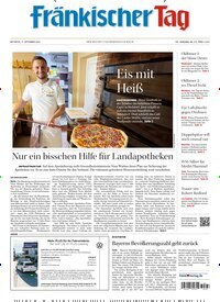 Titelbild der Ausgabe 215/2025 von Fränkischer Tag Höchstadt und Herzogenaurach. Diese Zeitschrift und viele weitere Zeitungsabos als Abo oder epaper bei United Kiosk online kaufen.