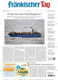 Titelbild der Ausgabe 65/2026 von Fränkischer Tag Kronach. Diese Zeitschrift und viele weitere Zeitungsabos als Abo oder epaper bei United Kiosk online kaufen.