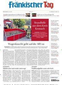 Titelbild der Ausgabe 152/2025 von Fränkischer Tag Kronach. Diese Zeitschrift und viele weitere Zeitungsabos als Abo oder epaper bei United Kiosk online kaufen.