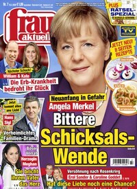 Titelbild der Ausgabe 7/2020 von frau aktuell. Diese Zeitschrift und viele weitere Frauenzeitschriften als Abo oder epaper bei United Kiosk online kaufen.