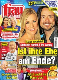 Titelbild der Ausgabe 19/2026 von frau aktuell. Diese Zeitschrift und viele weitere Frauenzeitschriften als Abo oder epaper bei United Kiosk online kaufen.