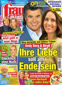 Titelbild der Ausgabe 30/2026 von frau aktuell. Diese Zeitschrift und viele weitere Frauenzeitschriften als Abo oder epaper bei United Kiosk online kaufen.