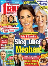 Titelbild der Ausgabe 44/2026 von frau aktuell. Diese Zeitschrift und viele weitere Frauenzeitschriften als Abo oder epaper bei United Kiosk online kaufen.