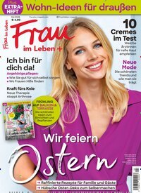 Titelbild der Ausgabe 4/2026 von Frau im Leben. Diese Zeitschrift und viele weitere Frauenzeitschriften als Abo oder epaper bei United Kiosk online kaufen.