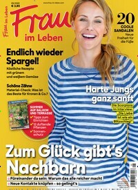 Titelbild der Ausgabe 5/2022 von Frau im Leben. Diese Zeitschrift und viele weitere Frauenzeitschriften als Abo oder epaper bei United Kiosk online kaufen.
