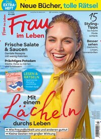 Titelbild der Ausgabe 7/2025 von Frau im Leben. Diese Zeitschrift und viele weitere Frauenzeitschriften als Abo oder epaper bei United Kiosk online kaufen.