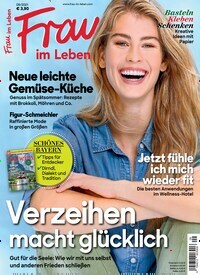 Titelbild der Ausgabe 9/2021 von Frau im Leben. Diese Zeitschrift und viele weitere Frauenzeitschriften als Abo oder epaper bei United Kiosk online kaufen.