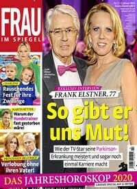 Titelbild der Ausgabe 2/2020 von Frau im Spiegel. Diese Zeitschrift und viele weitere Frauenzeitschriften als Abo oder epaper bei United Kiosk online kaufen.