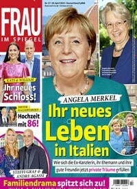 Titelbild der Ausgabe 17/2022 von Frau im Spiegel. Diese Zeitschrift und viele weitere Frauenzeitschriften als Abo oder epaper bei United Kiosk online kaufen.