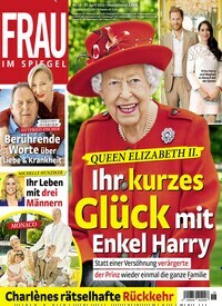 Titelbild der Ausgabe 18/2022 von Frau im Spiegel. Diese Zeitschrift und viele weitere Frauenzeitschriften als Abo oder epaper bei United Kiosk online kaufen.