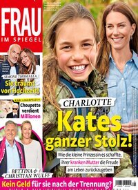 Titelbild der Ausgabe 21/2025 von Frau im Spiegel. Diese Zeitschrift und viele weitere Frauenzeitschriften als Abo oder epaper bei United Kiosk online kaufen.