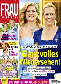Titelbild der Ausgabe 29/2021 von Frau im Spiegel. Diese Zeitschrift und viele weitere Frauenzeitschriften als Abo oder epaper bei United Kiosk online kaufen.