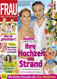 Titelbild der Ausgabe 30/2021 von Frau im Spiegel. Diese Zeitschrift und viele weitere Frauenzeitschriften als Abo oder epaper bei United Kiosk online kaufen.