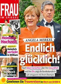 Titelbild der Ausgabe 32/2021 von Frau im Spiegel. Diese Zeitschrift und viele weitere Frauenzeitschriften als Abo oder epaper bei United Kiosk online kaufen.