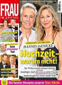 Titelbild der Ausgabe 39/2025 von Frau im Spiegel. Diese Zeitschrift und viele weitere Frauenzeitschriften als Abo oder epaper bei United Kiosk online kaufen.