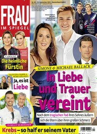 Titelbild der Ausgabe 40/2021 von Frau im Spiegel. Diese Zeitschrift und viele weitere Frauenzeitschriften als Abo oder epaper bei United Kiosk online kaufen.