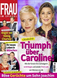 Titelbild der Ausgabe 42/2022 von Frau im Spiegel. Diese Zeitschrift und viele weitere Frauenzeitschriften als Abo oder epaper bei United Kiosk online kaufen.