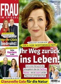 Titelbild der Ausgabe 44/2021 von Frau im Spiegel. Diese Zeitschrift und viele weitere Frauenzeitschriften als Abo oder epaper bei United Kiosk online kaufen.