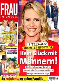 Titelbild der Ausgabe 45/2025 von Frau im Spiegel. Diese Zeitschrift und viele weitere Frauenzeitschriften als Abo oder epaper bei United Kiosk online kaufen.