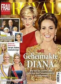Titelbild der Ausgabe 2/2022 von Frau im Spiegel Royal. Diese Zeitschrift und viele weitere Frauenzeitschriften als Abo oder epaper bei United Kiosk online kaufen.