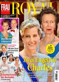 Titelbild der Ausgabe 10/2025 von Frau im Spiegel Royal. Diese Zeitschrift und viele weitere Frauenzeitschriften als Abo oder epaper bei United Kiosk online kaufen.