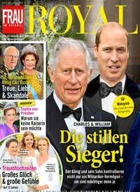 Titelbild der Ausgabe 12/2023 von Frau im Spiegel Royal. Diese Zeitschrift und viele weitere Frauenzeitschriften als Abo oder epaper bei United Kiosk online kaufen.