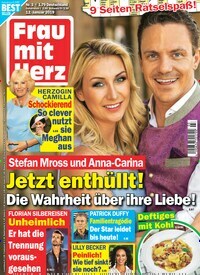Titelbild der Ausgabe 3/2019 von Frau mit Herz. Diese Zeitschrift und viele weitere Frauenzeitschriften als Abo oder epaper bei United Kiosk online kaufen.