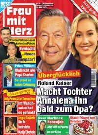 Titelbild der Ausgabe 20/2025 von Frau mit Herz. Diese Zeitschrift und viele weitere Frauenzeitschriften als Abo oder epaper bei United Kiosk online kaufen.