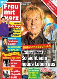 Titelbild der Ausgabe 44/2026 von Frau mit Herz. Diese Zeitschrift und viele weitere Frauenzeitschriften als Abo oder epaper bei United Kiosk online kaufen.