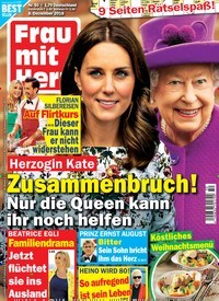 Titelbild der Ausgabe 50/2018 von Frau mit Herz. Diese Zeitschrift und viele weitere Frauenzeitschriften als Abo oder epaper bei United Kiosk online kaufen.