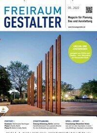 Titelbild der Ausgabe 5/2022 von Freiraumgestalter. Diese Zeitschrift und viele weitere Architekturzeitschriften und Bauzeitschriften als Abo oder epaper bei United Kiosk online kaufen.