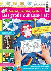 Titelbild der Ausgabe 21/2020 von Freude am Basteln. Diese Zeitschrift und viele weitere Elternzeitschriften und Tierzeitschriften als Abo oder epaper bei United Kiosk online kaufen.