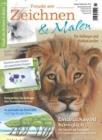 Titelbild der Ausgabe 46/2019 von Freude am Zeichnen & Malen. Diese Zeitschrift und viele weitere Elternzeitschriften und Tierzeitschriften als Abo oder epaper bei United Kiosk online kaufen.