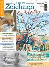 Titelbild der Ausgabe 53/2020 von Freude am Zeichnen & Malen. Diese Zeitschrift und viele weitere Elternzeitschriften und Tierzeitschriften als Abo oder epaper bei United Kiosk online kaufen.