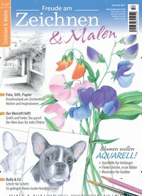 Titelbild der Ausgabe 57/2021 von Freude am Zeichnen & Malen. Diese Zeitschrift und viele weitere Elternzeitschriften und Tierzeitschriften als Abo oder epaper bei United Kiosk online kaufen.