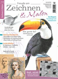 Titelbild der Ausgabe 63/2022 von Freude am Zeichnen & Malen. Diese Zeitschrift und viele weitere Modemagazine und DIY-Magazine als Abo oder epaper bei United Kiosk online kaufen.