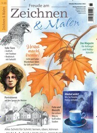 Titelbild der Ausgabe 65/2022 von Freude am Zeichnen & Malen. Diese Zeitschrift und viele weitere Elternzeitschriften und Tierzeitschriften als Abo oder epaper bei United Kiosk online kaufen.